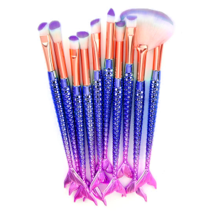 JOGO DE 10 PINCÉIS DE SEREIA COMPLETO