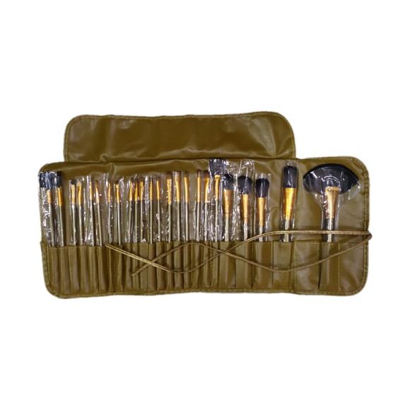 JOGO DE 24 PINCÉIS COMPLETO E NECESSAIRE