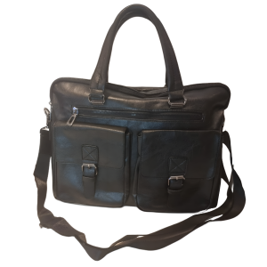 BOLSA PASTA UNISSEX COM DOIS BOLSOS NA FRENTE