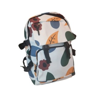 MOCHILA GRANDE FLORAL COLORIDA